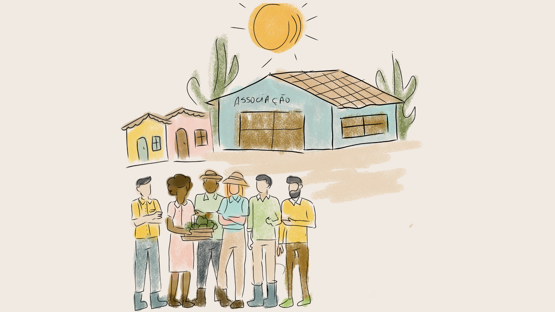 Eixo I - Organização Comunitária para o Desenvolvimento Local